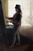 Francisco Goya Self-portrait in the Studio china oil painting artist